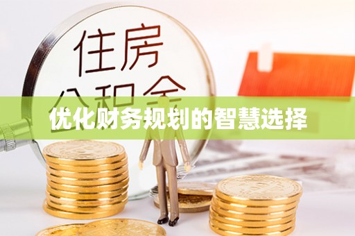 珠晖优化财务规划的智慧选择