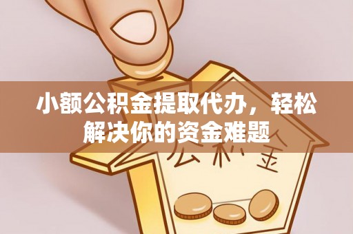 珠晖小额公积金提取代办，轻松解决你的资金难题