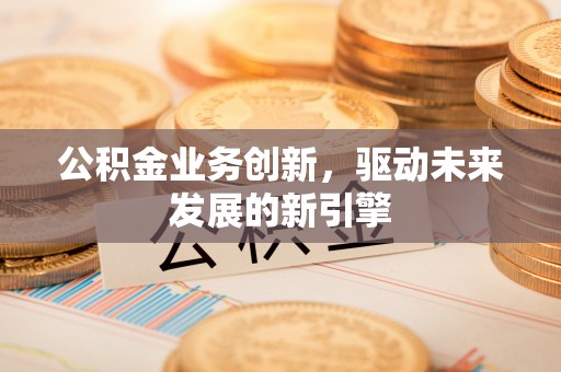 珠晖公积金业务创新，驱动未来发展的新引擎