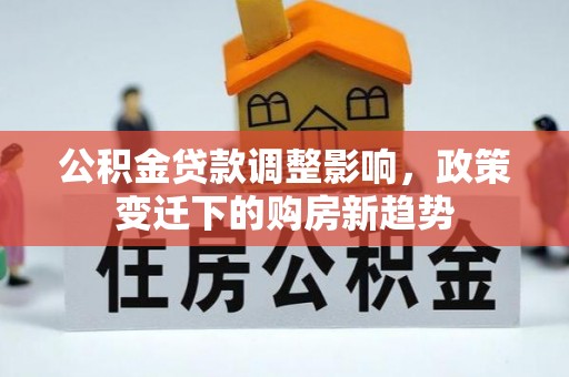 珠晖公积金贷款调整影响，政策变迁下的购房新趋势