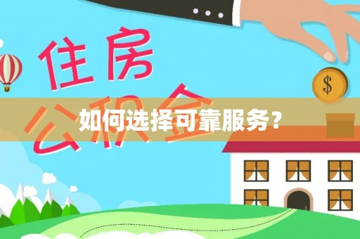 珠晖如何选择可靠服务？