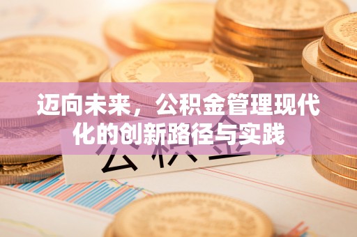 珠晖迈向未来，公积金管理现代化的创新路径与实践