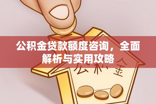 珠晖公积金贷款额度咨询，全面解析与实用攻略