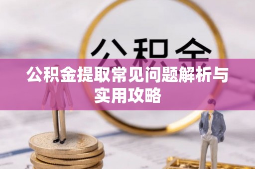 珠晖公积金提取常见问题解析与实用攻略