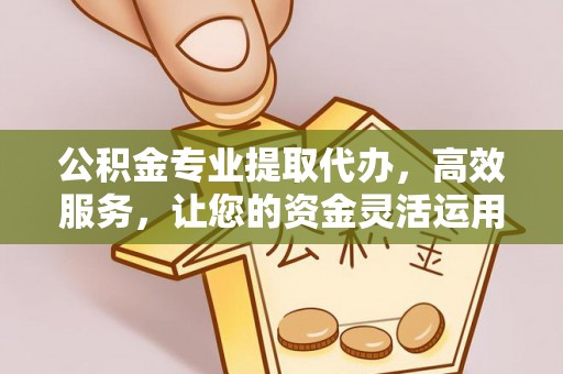 珠晖公积金专业提取代办，高效服务，让您的资金灵活运用