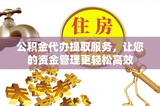 珠晖公积金代办提取服务，让您的资金管理更轻松高效