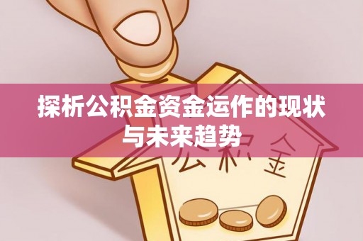 珠晖探析公积金资金运作的现状与未来趋势