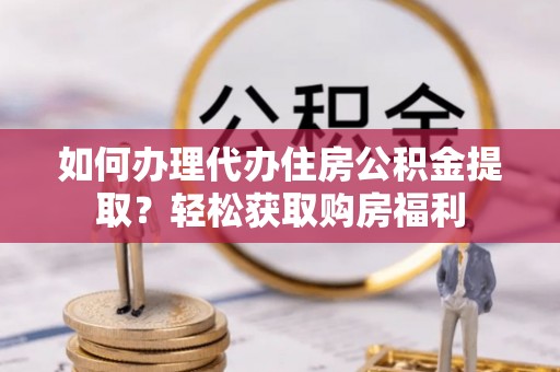 珠晖如何办理代办住房公积金提取？轻松获取购房福利
