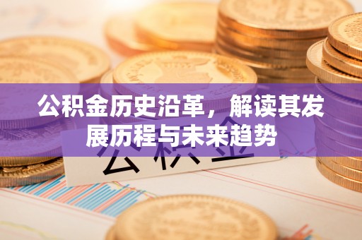 珠晖公积金历史沿革，解读其发展历程与未来趋势