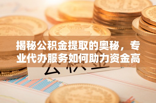 珠晖揭秘公积金提取的奥秘，专业代办服务如何助力资金高效管理