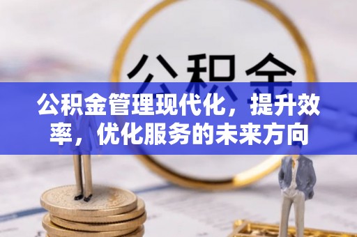 珠晖公积金管理现代化，提升效率，优化服务的未来方向