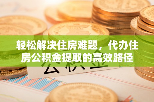珠晖轻松解决住房难题，代办住房公积金提取的高效路径