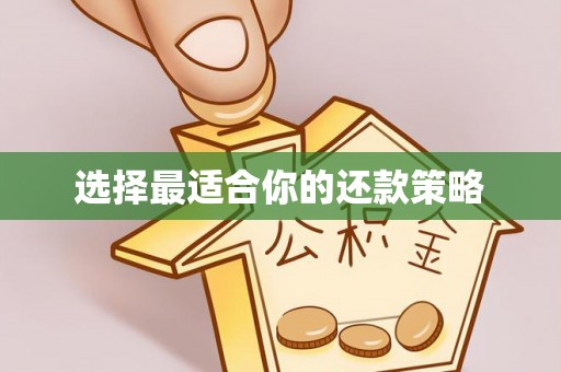 珠晖选择最适合你的还款策略